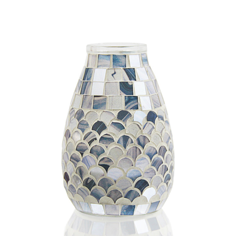 Mosaic Decorative Glass Vase