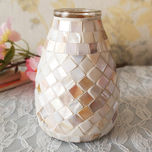 Mosaic Decorative Glass Vase