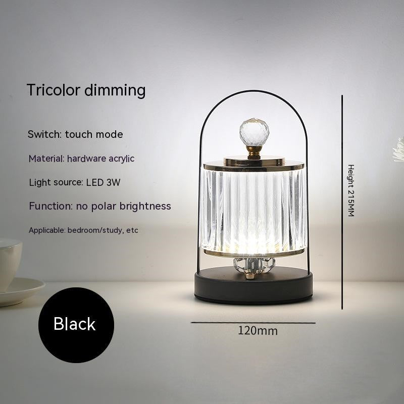 Metal Table Lamp Outdoor Camping Portable