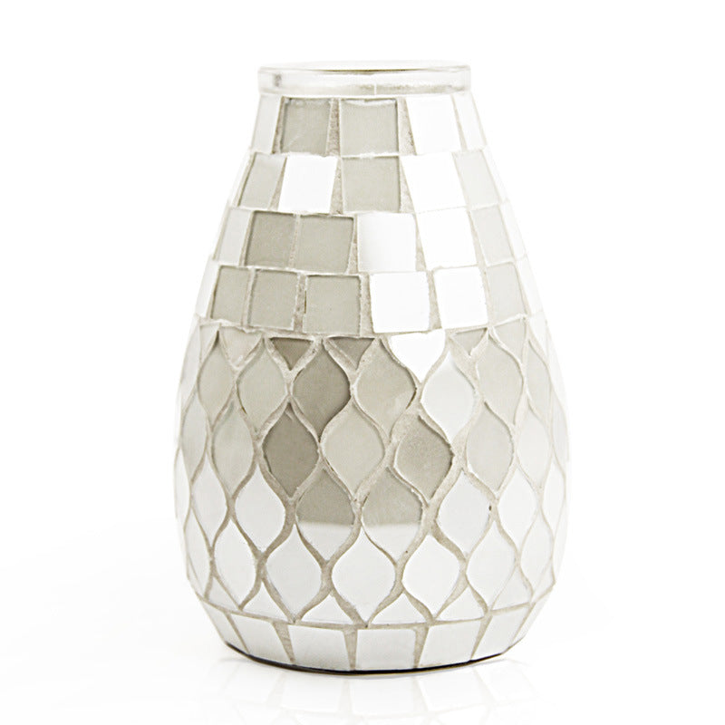 Mosaic Decorative Glass Vase