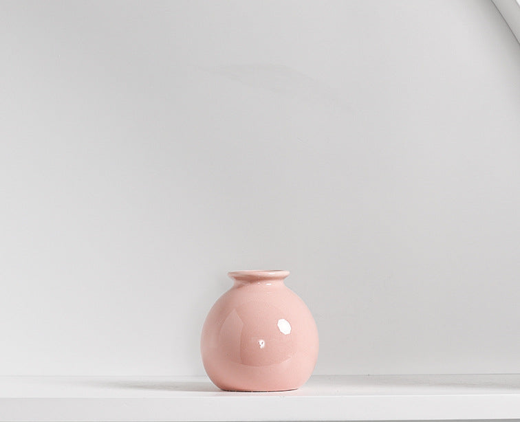 Simple Japanese Household Ceramic Vase