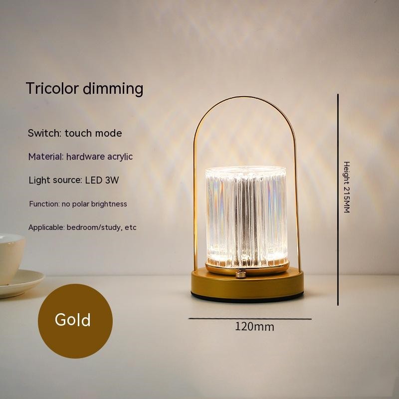 Metal Table Lamp Outdoor Camping Portable