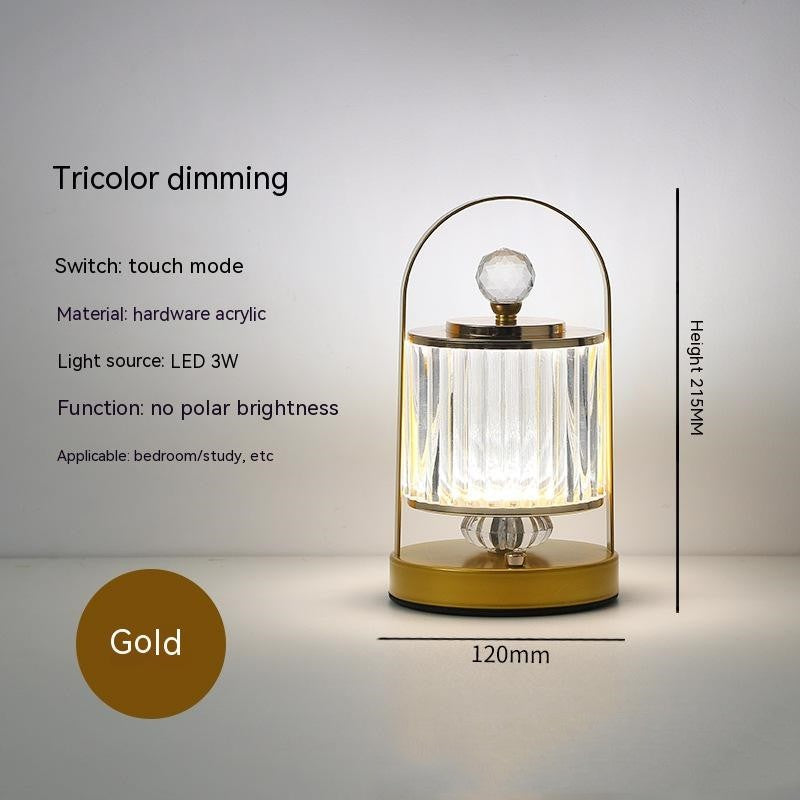 Metal Table Lamp Outdoor Camping Portable