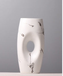 Chinese Style Simple And Elegant Ink Pattern Ceramic Vase