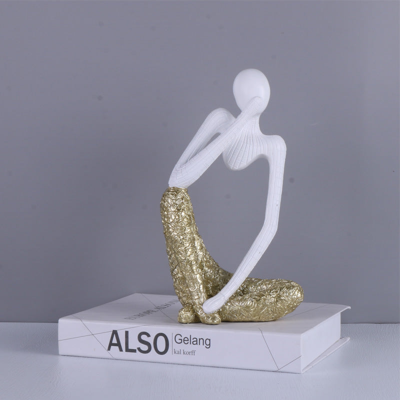 Abstract Figure Three Not Home Decoration Resin Artifact