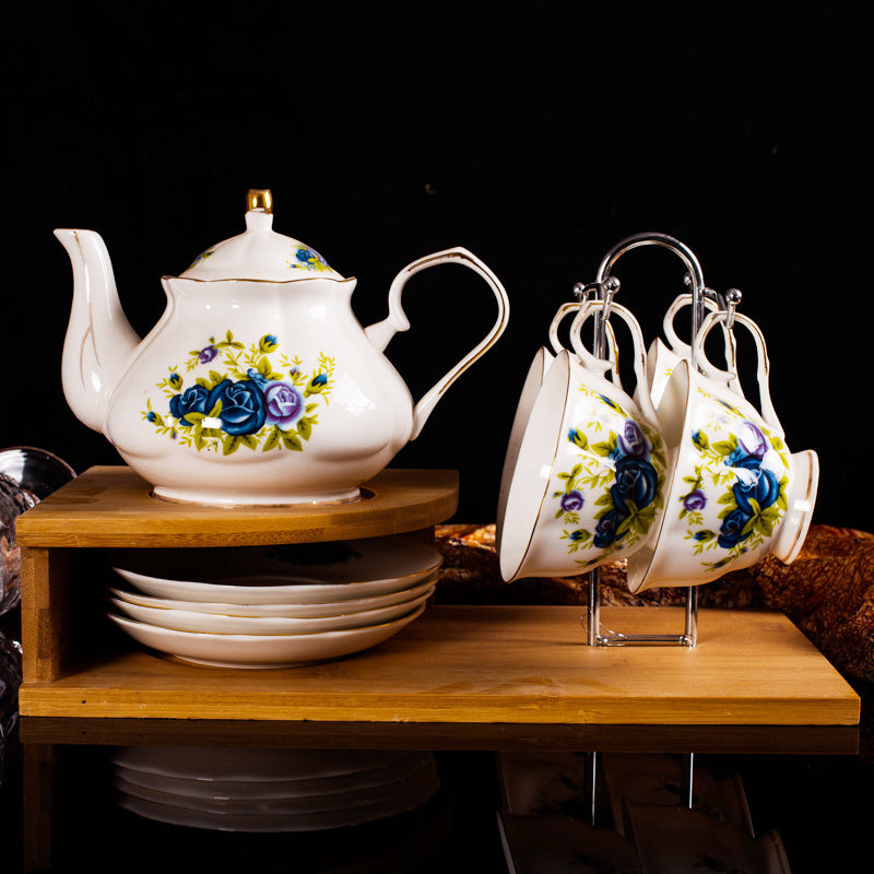 Jingdezhen Ceramic European Style Tea Set, Coffee Cup And Saucer