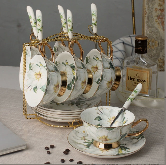 European Style Ceramic Cup Coffee Set